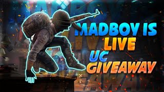? Every Sunday Uc Giveaway | Pubg mobile | MaD BoY Is Live
