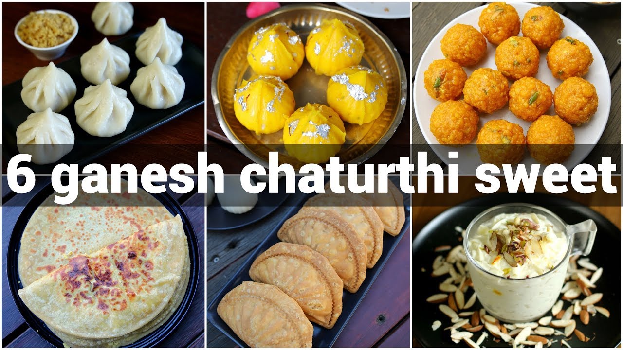 6 ganesh chaturthi bhog recipes | ganpathi festival sweet recipes | गणपती विशेष पदार्थ | Hebbar | Hebbars Kitchen