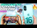 iPhone 16 gaming review with handcam | free fire in iPhone 16 | iphone16 Diwali sale