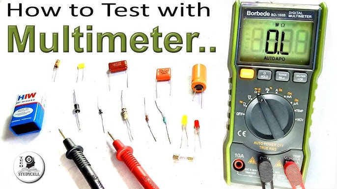 HILTEX 40508 Digital Multimeter, Diode and Transistor Tester