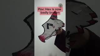 Farawell, my first dragon #dragonpuppets #paperdragon #puppet #art #remake