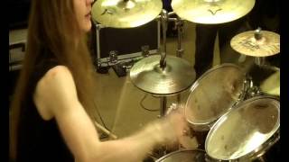Aeon rehearshal with Emil Wiksten - Kill Them All - Drum Cam December 2012