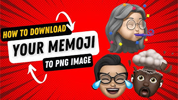 How to save Memoji Stickers as PNG Image