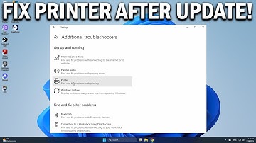 How To Fix Printer Problem After Windows 10 Update - Easy Fix