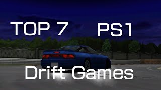 PLAYSTATION 1 TOP 7 DRIFT PHYSIC GAMES