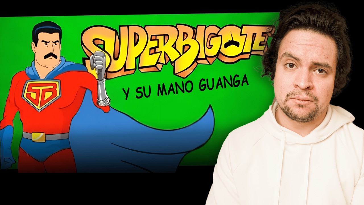 SUPER BIGOTE ES PEOR DE LO QUE IMAGINAS (CARICATURA DE NICOLAS MADURO)