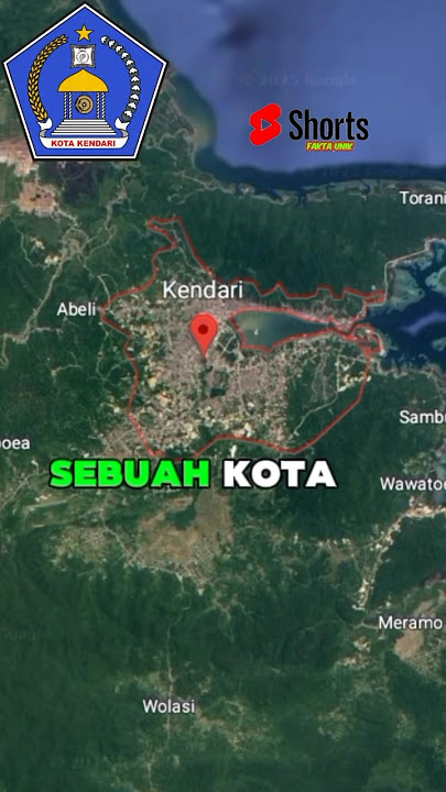 Kota Kendari, Ibukota Provinsi Sulawesi Tenggara.