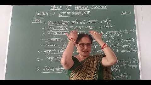 Class-11 Home Science Chapter-2 By Saroj Srivastava