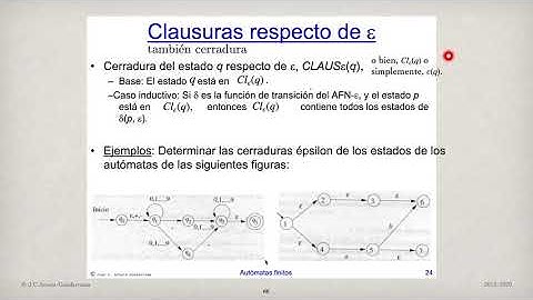 Tema 2. AFNe: Autómatas Finitos con Transiciones Épsilon
