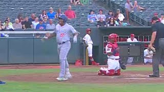 Smith hits his 15th Triple-A home run