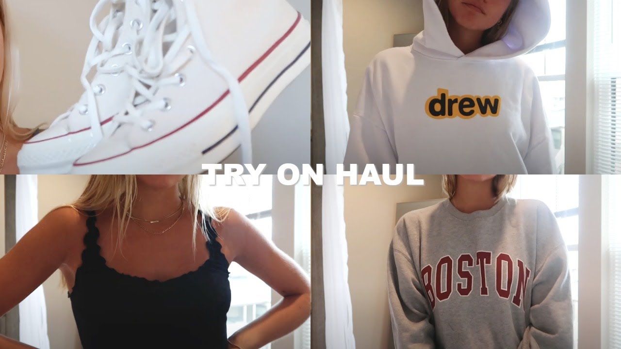 END OF SUMMER TRY ON HAUL | Drew House, Urban Outfitters & more