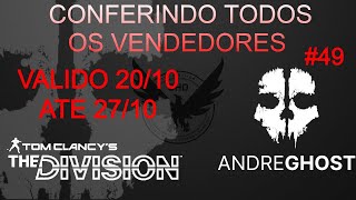 THE DIVISION RESET DE TODOS OS VENDEDORES 20/10 ATE 27/10