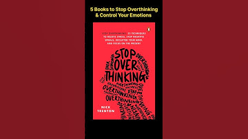 Books to Stop Overthinking & Control Your Emotions!!!