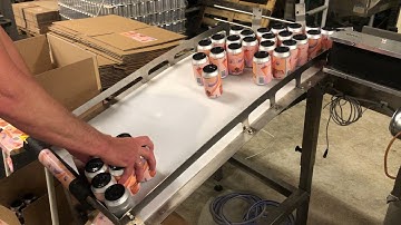 Outfeed table used at Moersleutel Craft Brewery made by Zomerdijk Engineering