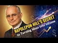 Napoleon Hill’s Secret Revealed: How to Turn Ideas Into Income (What Most People Miss)