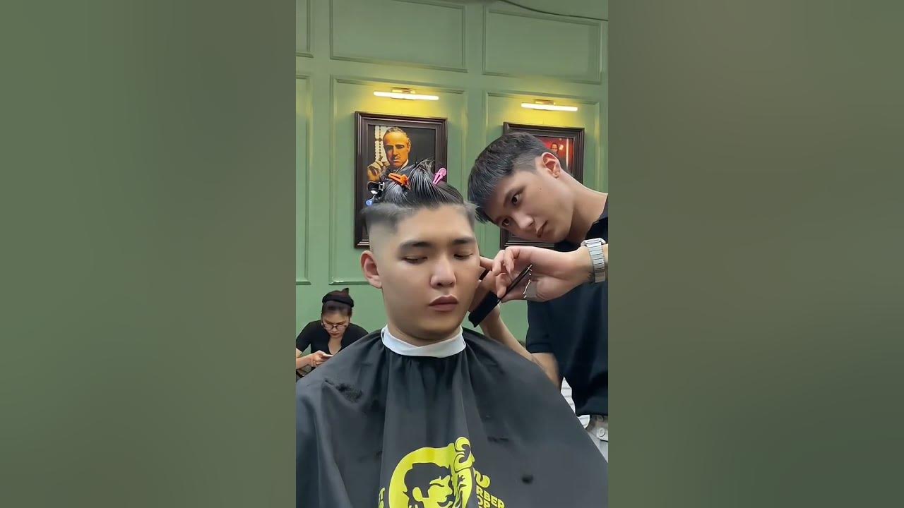 Kiểu tóc Andree Right Hand - Rap Việt | TIM BARBERSHOP - YouTube
