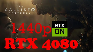 The Callisto Protocol (PC) Max Settings with RTX 1440p60FPS NVIDIA RTX 4080 with FPS Counter