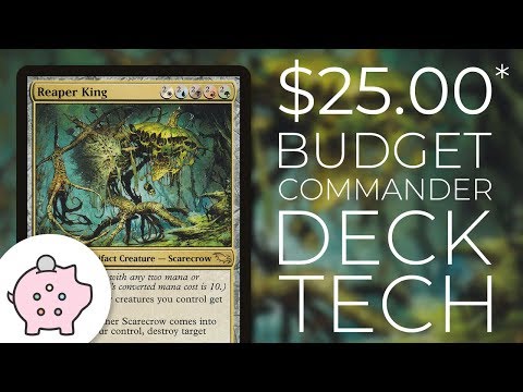 Reaper King | EDH Budget Deck Tech $25 | Tribal | Artifact | Magic the Gathering | Commander - YouTube Reaper King | EDH Budget Deck Tech $25 | Tribal | Artifact | Magic the Gathering | Commander - YouTube