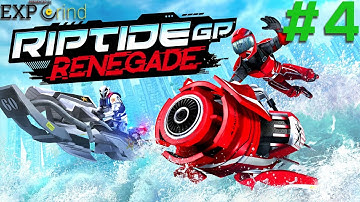 Riptide GP Renegade - Gameplay - Part 4 - Race The Ruins - Elimination Alpha Station - XBOX ONE