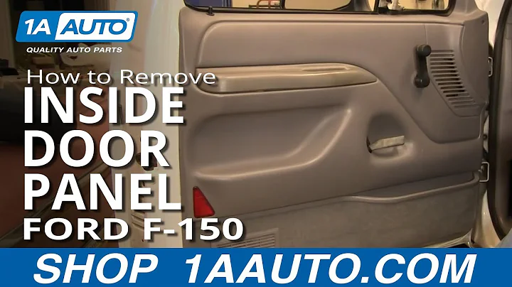 How To Replace Inside Door Panel 92-96 Ford F-150