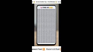 Find the Mistake #48 | Genius Can Solve This IQ Test Puzzle