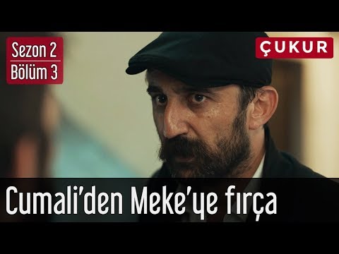 Çukur 2 Sezon 3 Bölüm Cumali Den Meke Ye Fırça