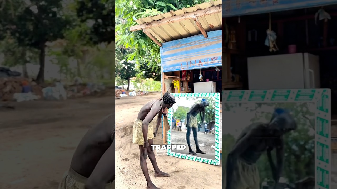 Зеркала превращаются в нечто пугающее.