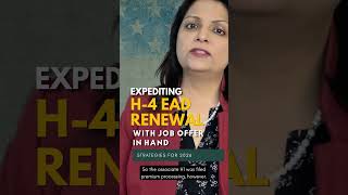 How to Expedite H4 EAD Renewal for a Job Offer in 2026 (No Auto-Extension)