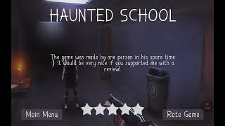 Haunted school chapter1 full game 2023