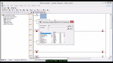PLC ladder logic programming tutorial# 19: For loop  FOR and NEXT instructions "Fatek plc"