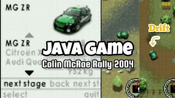 Colin McRae Rally 2004 128x128 Java Game
