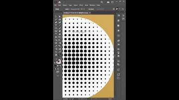 Pixelate( Color Halftone) on Illustrator 2023/Shape on Adobe Illustrator