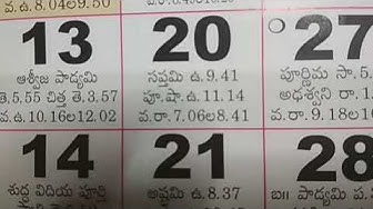 Telugucalendar Youtube