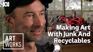 Making sculptures from junk and recyclables | Art Works
