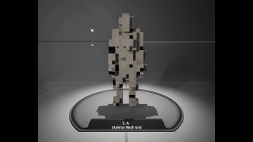 Unreal Engine 4 24 Niagara Skeletal Mesh Grid