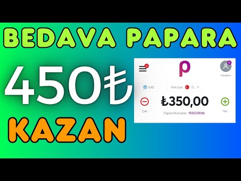 Bedava Papara 450₺ Kazan - (ÖDEME KANITLI VİDEO) - İnternetten Para Kazanma Yolları 2023