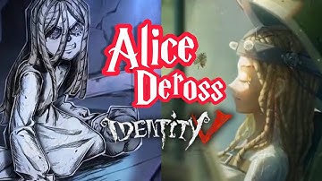 Identity V | Alice Deross NEW SURVIVOR Background Story in English *Journalists