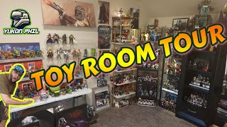 TOY ROOM TOUR 2024! My Collection of STAR WARS, TRANSFORMERS, GHOSTBUSTERS, TMNT AND MOTU! #toyroom