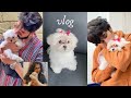 (Vlog-23) Khloe:How I spend my day with my family 🐩