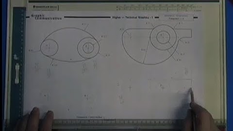 How to draw Tangency drawings - 2 (Higher Graphics)
