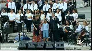 Andrea Bocelli - ' Gloria a Te ' and ' The Prayer ' with Ilaria della Bidia