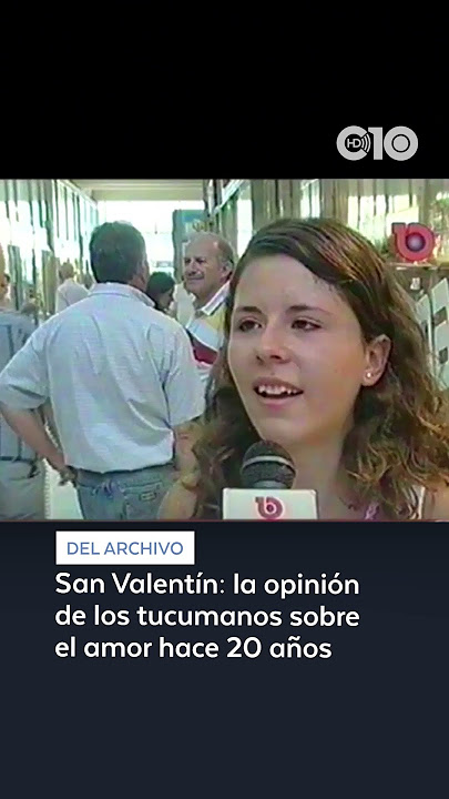 San Valentín: la opinión de los tucumanos sobre el amor hace 20 años atrás