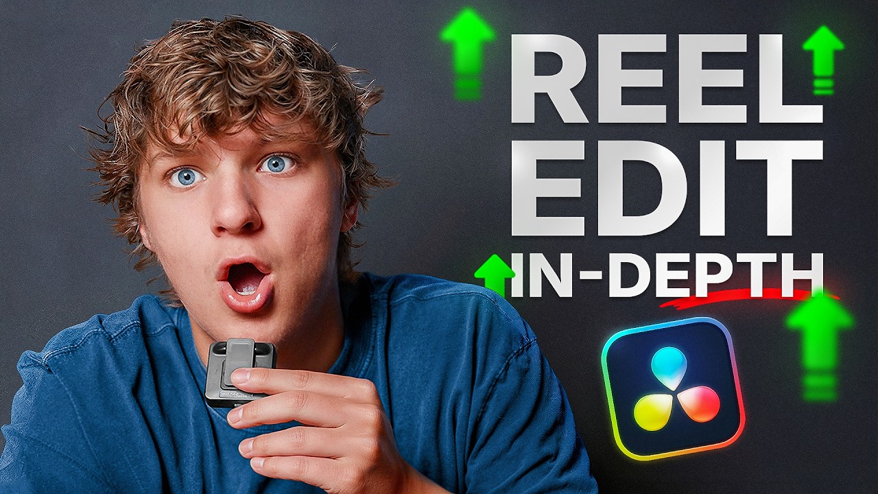 Editing a Client's Reel in DaVinci Resolve (Captions, Workflow & Animation Effects)