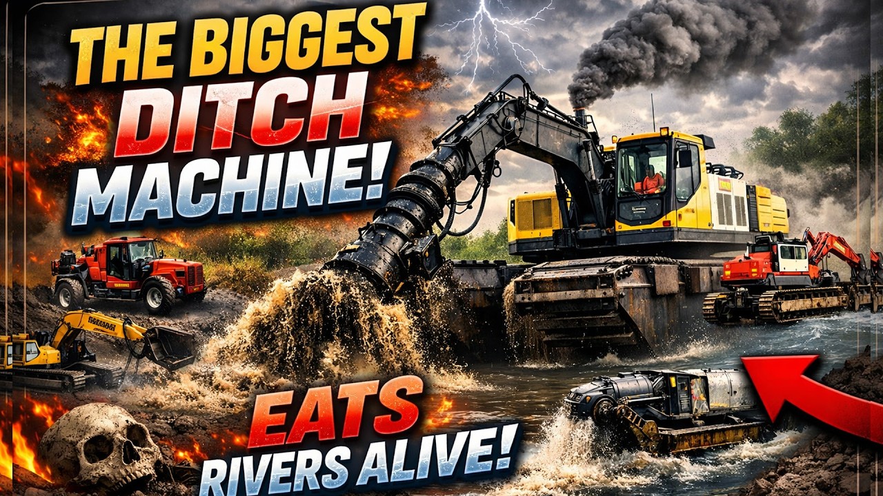 Топ-35 самых мощных машин для очистки канав, которые превосходно справляются с грязью, болотами и...