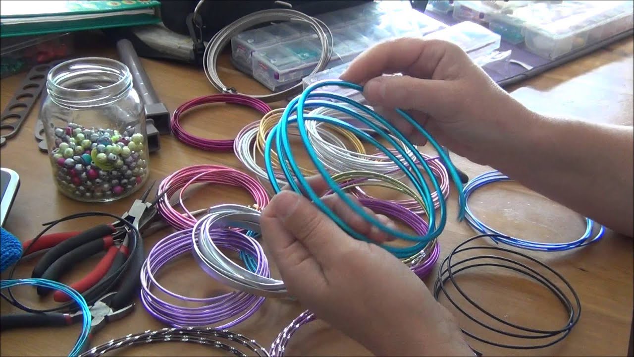 PERFETSELL Lot De 12 Rouleaux De Fil à Bijoux En Aluminium Coloré 0,8 Mm - Multicolore Pour Créations DIY