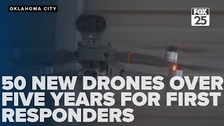 Oklahoma City to equip first responders with 50 new drones over five years