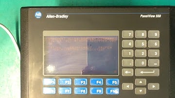 407430 - Allen Bradley PanelView 550 - 2711-B5A5 - WIN(21)MK1LS3A7