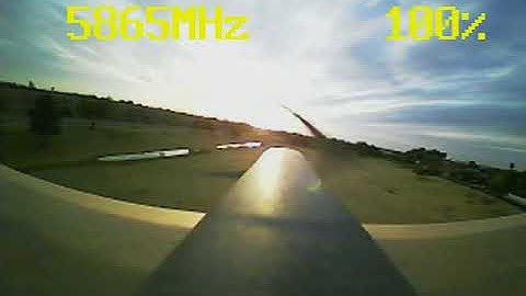 FPV first flight, flying on Flite Test Simple Scout