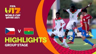 Download Lagu Czechia vs Burkina Faso Highlights | FIFA U-17 World Cup Qatar 2025 MP3