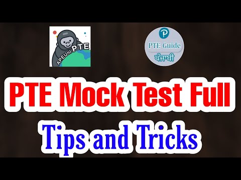 Full Mock Test PTE | All Modules PTE | ApeUni PTE | #PTE